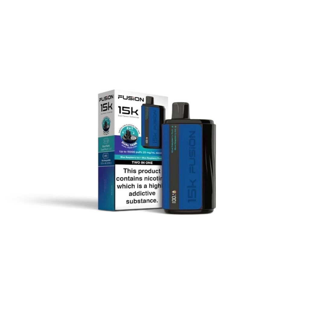 FUSION BLUE RASPBERRY ICE / BLUE RASPBERRY PLUM 15K 20MG