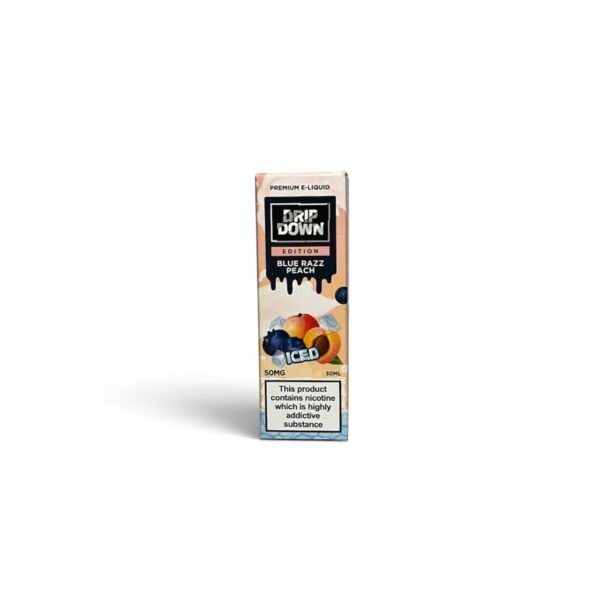 96727c01-ef21-4792-8fd2-1ca6c701a981 DRIP DOWN EDITION BLUE RAZZ PEACH ICED 30ML