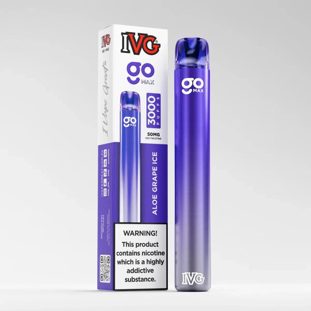 IVG GO ALOE GRAPE ICE 3K 50MG