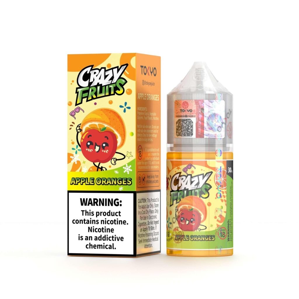 TOKYO CRAZY FRUITS APPLE ORANGE 30ML
