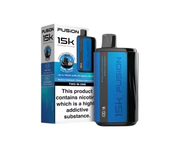 FUSION BLUEBERRY BUBBLE GUM / BLUEBERRY CHERRY CRANBERRY 15K 20MG
