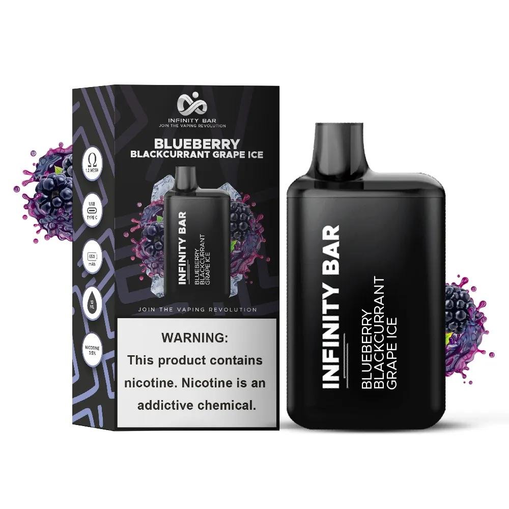 INFINITY BAR BLUEBERRY BLACKCURRANT GRAPE ICE 5K 35MG