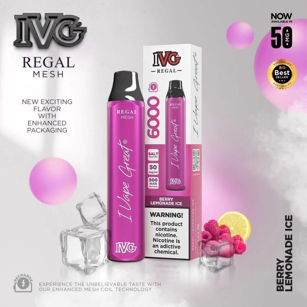 IVG REAGLE BERRY LEMMONADE ICE 6K 50MG