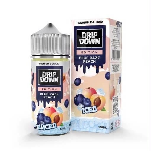 DD E B R P 6MG DRIP DOWN EDITION BLUE RAZZ PEACH ICED 6MG