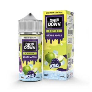 DRIP DOWN EDITION GRAPE APPLE ICED 0MG 100ML