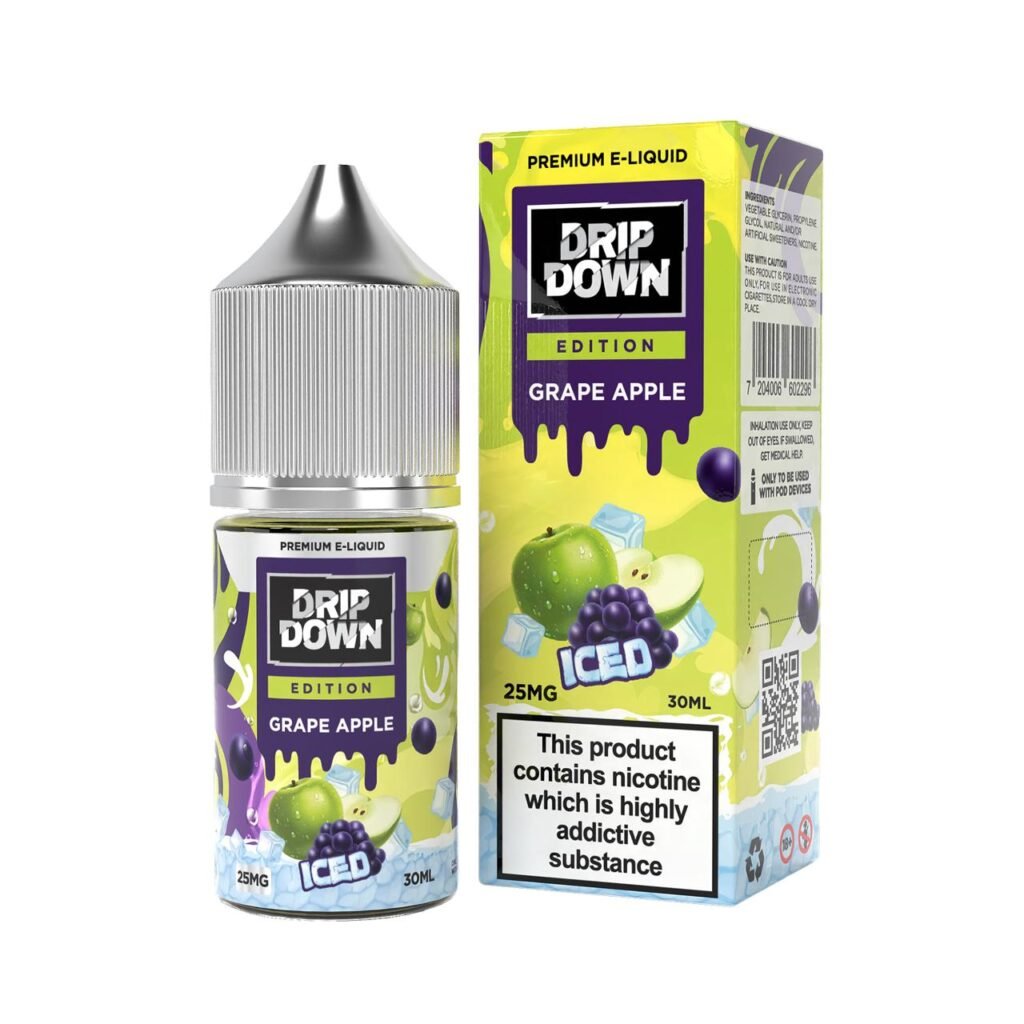 DRIP DOWN EDITION GRAPE APPLE ICED 30ML