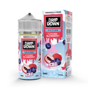 DRIP DOWN EDITION LYCHEE BLUEBERRY ICED 0MG 100ML