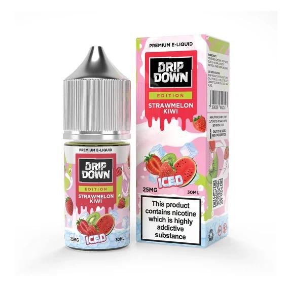 DD E STRAWMELONKIWI DRIP DOWN EDITION STRAW MELON KIWI ICED 30ML