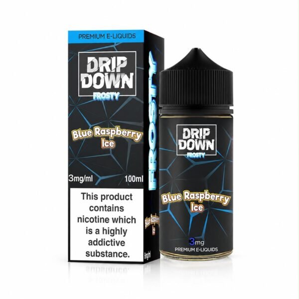 DRIP DOWN FROSTY BLUERASPBERRY ICE 3MG 100ML