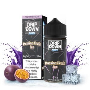 DRIP DOWN FROSTY  PASSION FRUIT ICE 6MG 100ML