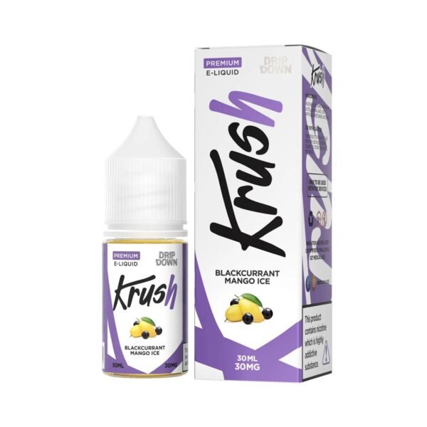 DD KRUSH BLACKCURRANT MANGO ICE DRIP DOWN KRUSH BLACKCURRANT MANGO ICE 30ML