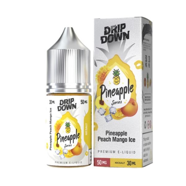 DD PS PINEAPLE PECH MANGO 50MG DRIP DOWN PINEAPPLE PEACH MANGO ICE 50MG 30ML