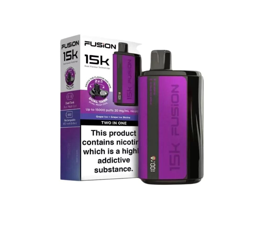 FUSION GRAPE ICE / GRAPE ICE SHISHA 15K 20MG
