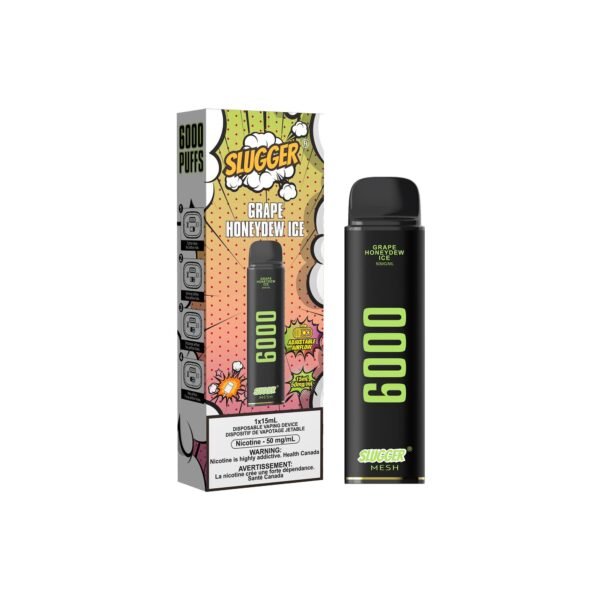 GH SLUGGER GRAPE HONEYDEW ICE 6K 50MG
