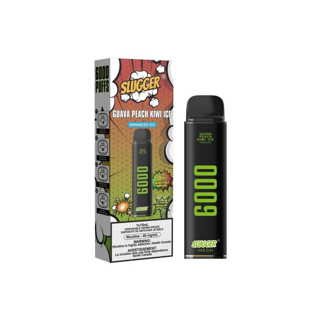 SLUGGER GUAVA PEACH KIWI ICE 6K 40MG