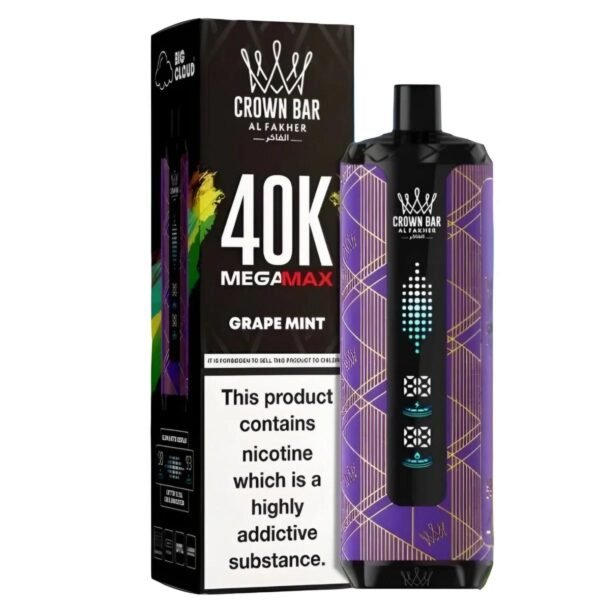 GRAPE MINT AL FAKHER CROWN BAR GRAPE MINT 40K 6MG