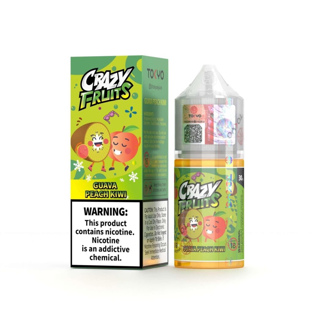 TOKYO CRAZY FRUITS GUAVA PEACH KIWI 50MG 30ML