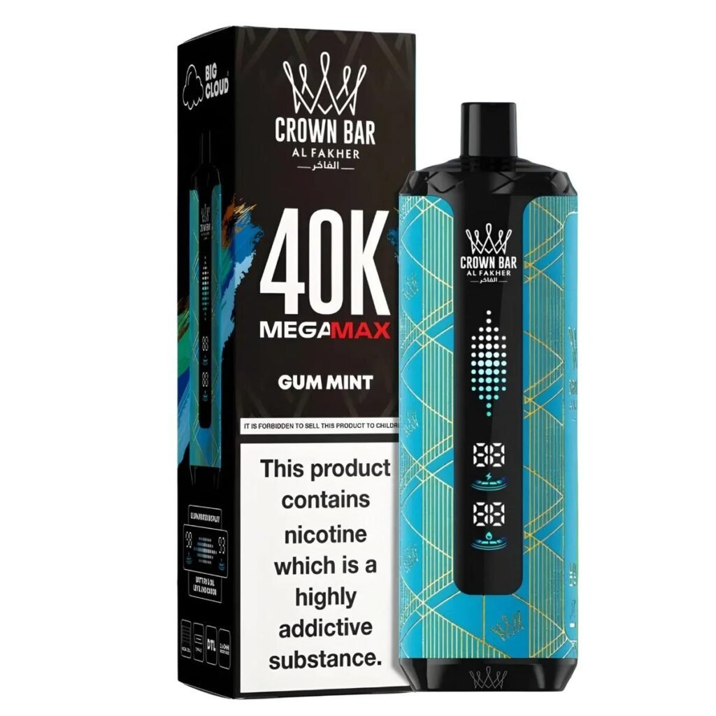 AL FAKHER CROWN BAR GUM MINT 40K 6MG