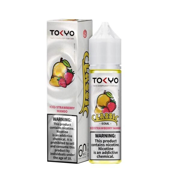 ICED STRAWBERRY MANGO 60ML TOKYO CLASSIC STRAWBERRY MANGO 12MG 60ML