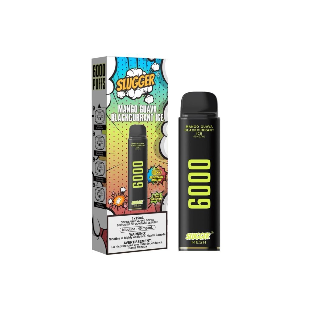 SLUGGER MANGO GUAVA BLACKCURRANT ICE 6K 40MG
