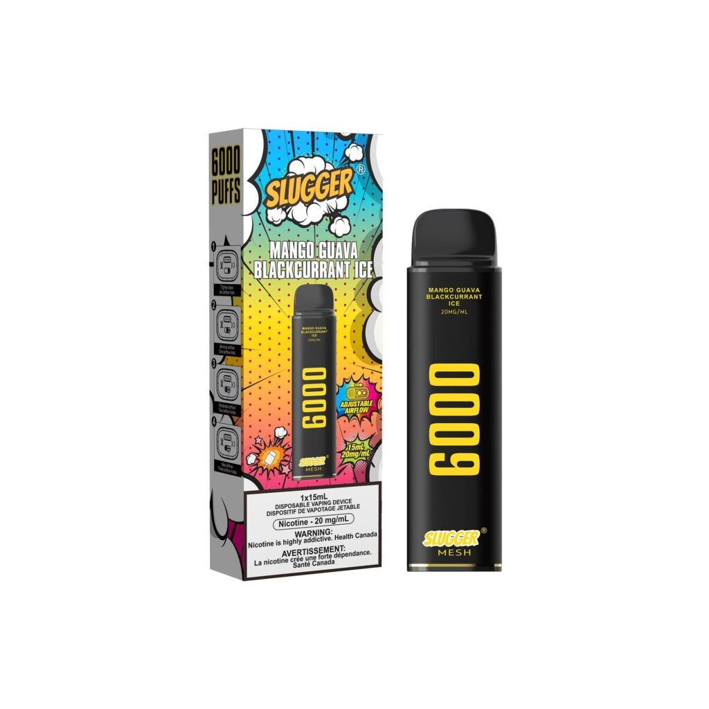 SLUGGER MANGO GUAVA BLACKCURRANT ICE 6K 20MG