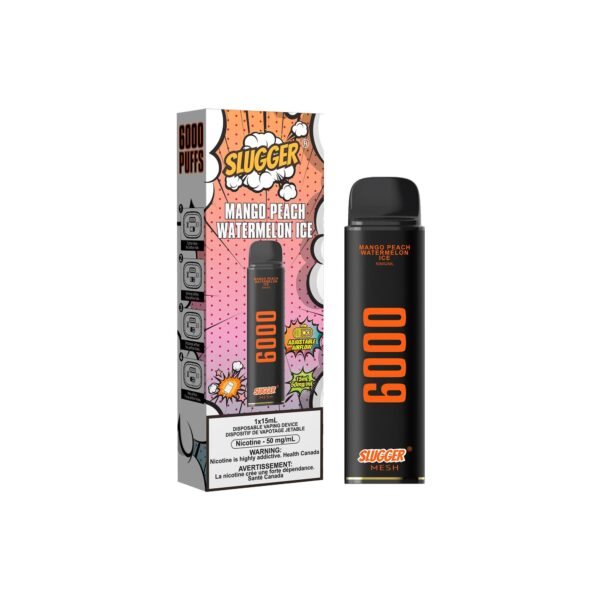 MPW SLUGGER MANGO PEACH WATERMELON ICE 6K 50MG