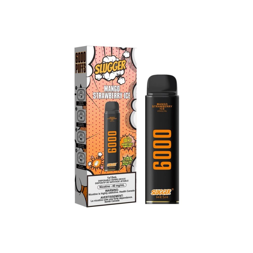 SLUGGER MANGO STRAWBERRY 6K 40MG