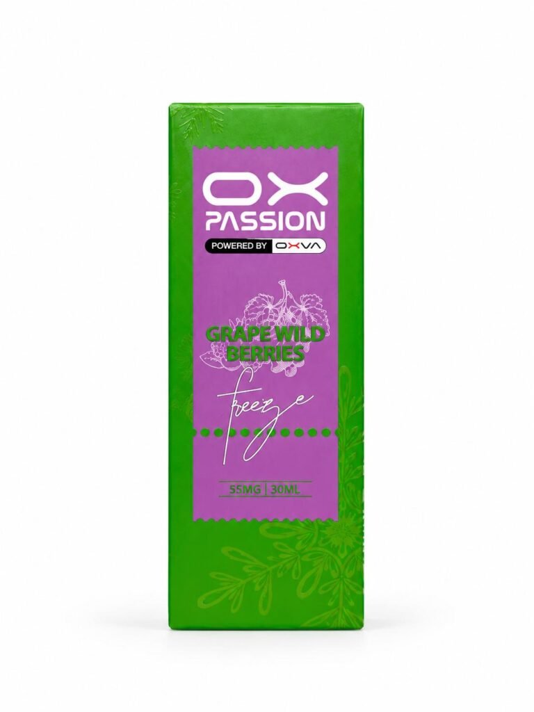 OX PASSION FREEZE GRAPE WILD BERRIES 55MG 30ML