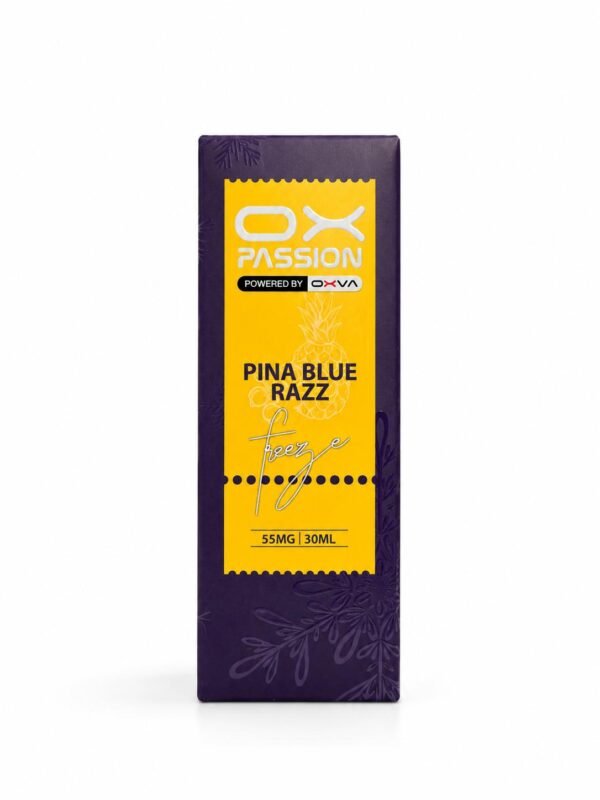 OX PASSION FREEZE PINA BLUE RAZZ 55MG 30ML