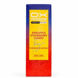 OX P S C 55 OX PASSION FREEZY PINEAPPLE STRAWBERRY CHERRY 30ML