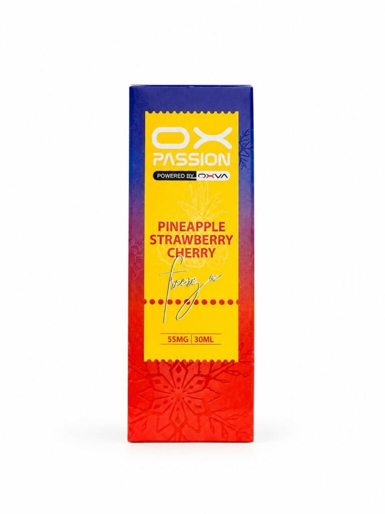 OX PASSION FREEZY PINEAPPLE STRAWBERRY CHERRY 30ML