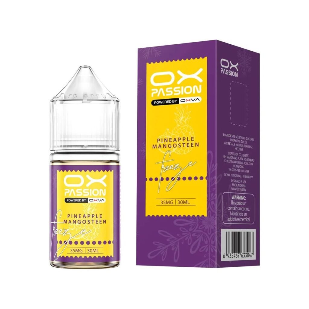 OX PASSION FREEZY PINEAPPLE MANGOSTEEN 30ML