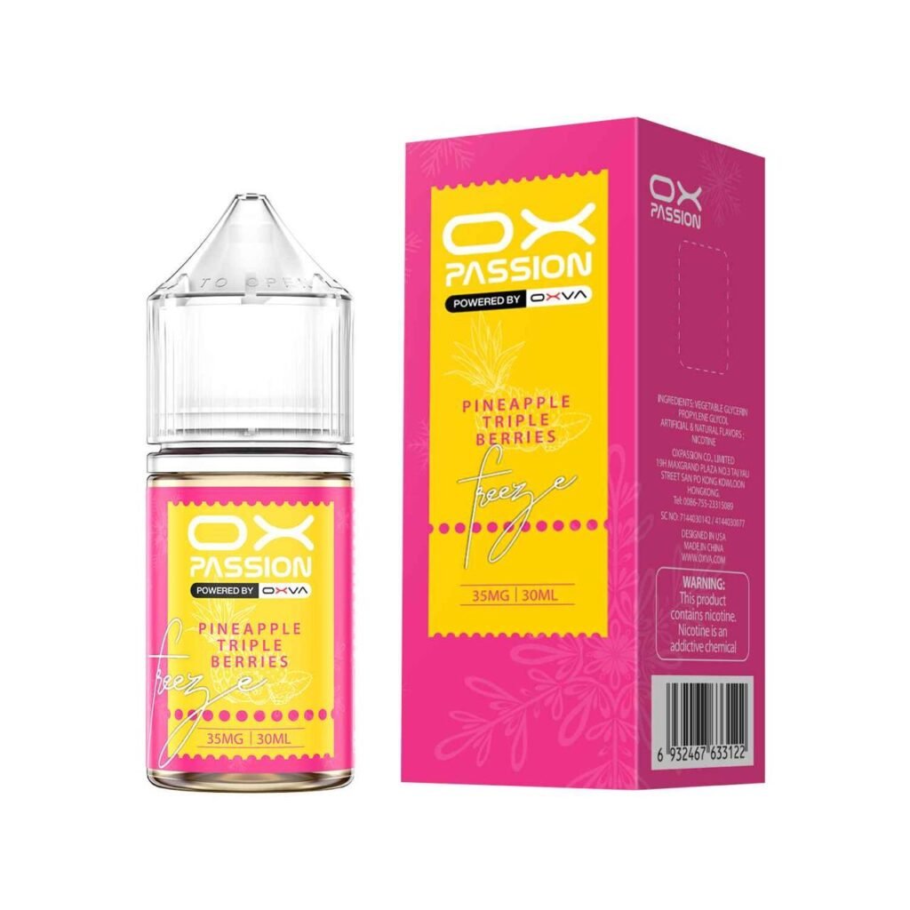 OX PASSION FREEZY PINEAPPLE TRIPLE BERRIES 30ML