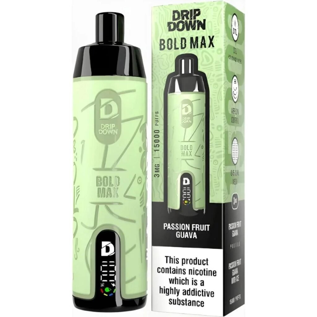 DRIP DOWN BOLD MAX PASSION FRUIT GUAVA 15K 3MG