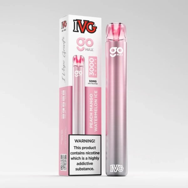PEACH MANGO WATERMELON ICE IVG GO PEACH MANGO WATERMELON ICE 3K 50MG