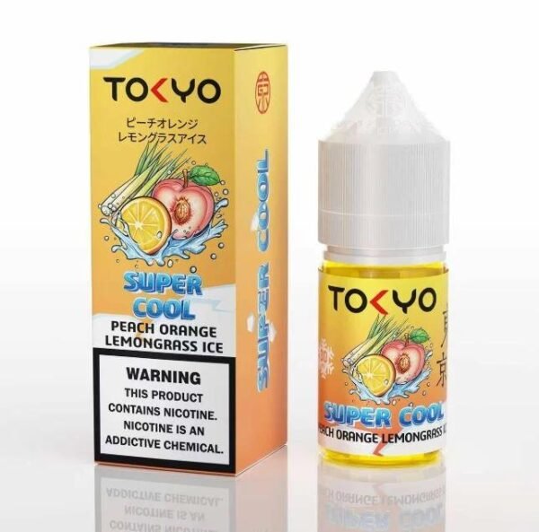 PEACH ORANGE LEMONGRASS TOKYO SUPER COOL PEACH ORANGE LEMONGRASS 30ML