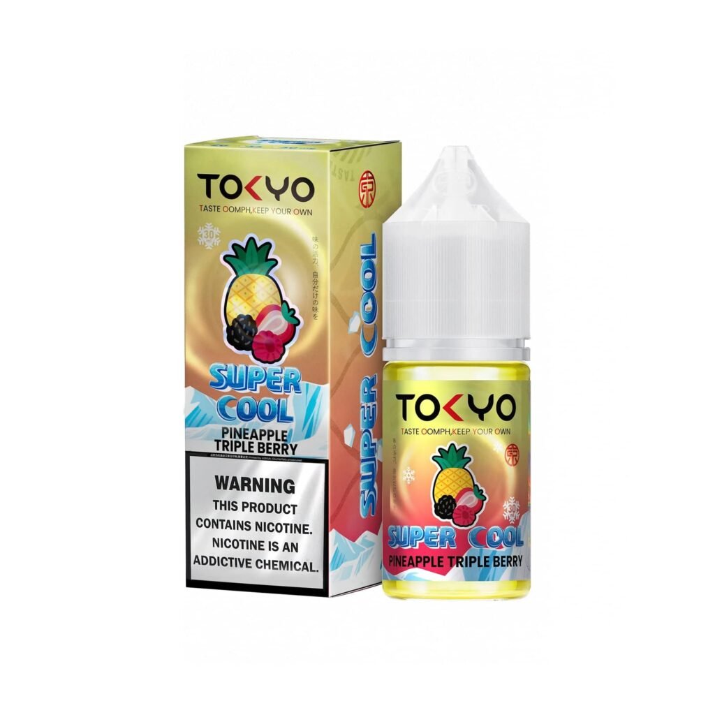 TOKYO SUPER COOL PINEAPPLE TRIPLE BERRY 30ML
