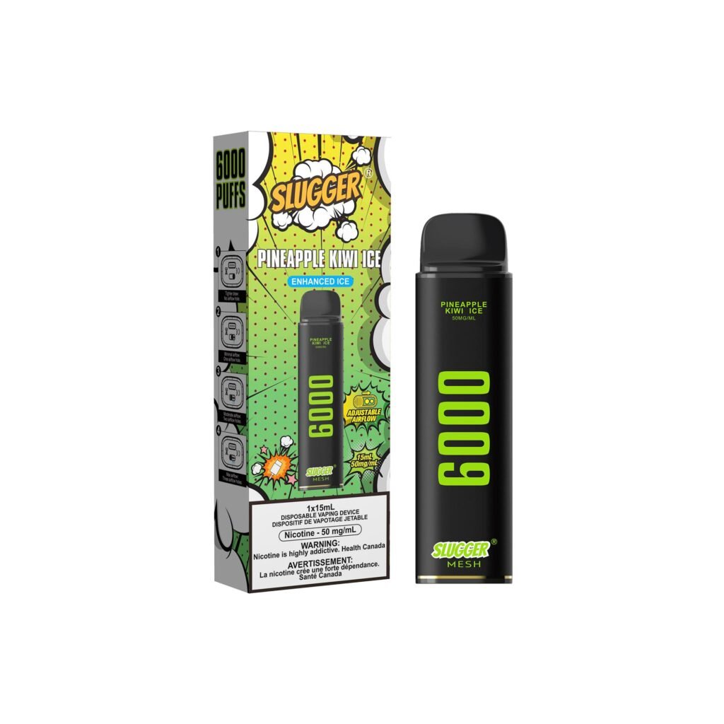SLUGGER PINEAPPLE KIWI ICE 6K 50MG