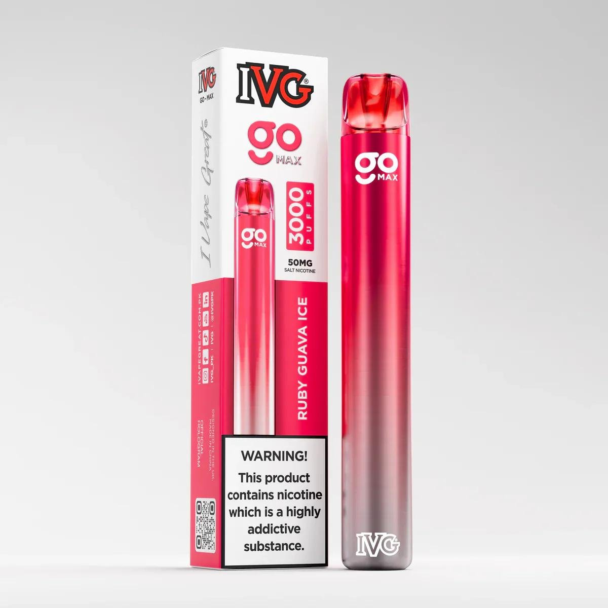 RUBBY GUAVA ICE IVG GO RUBY GUAVA ICE 3K 50MG