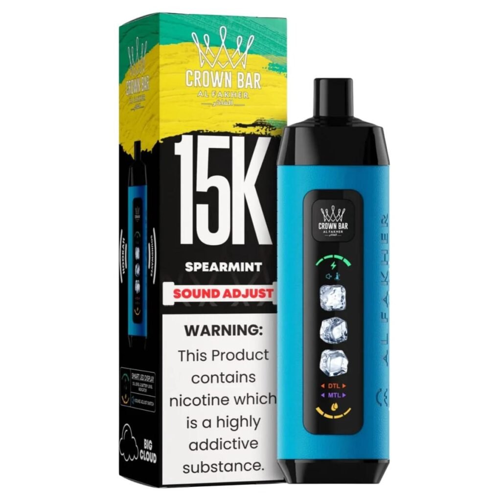 AL FAKHER CROWN BAR  ADJUST ICE SPEARMINT 15K 6MG