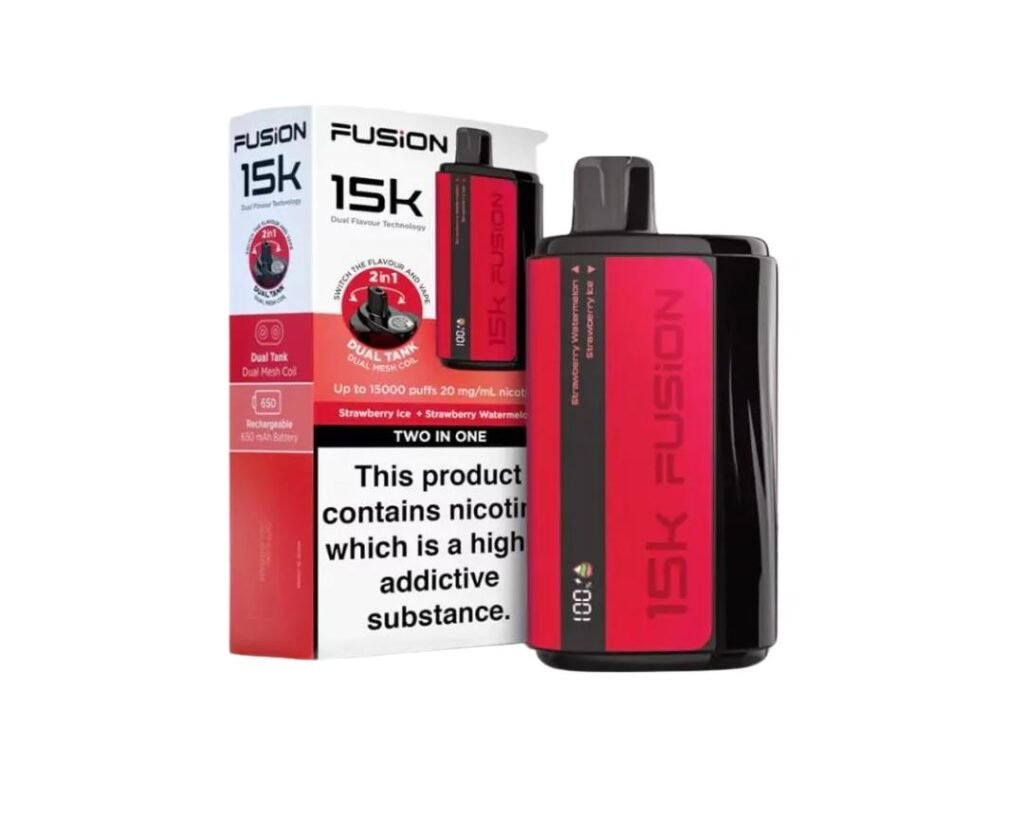 FUSION STRAWBERRY ICE / STRAWBERRY WATERMELON 15K 20MG