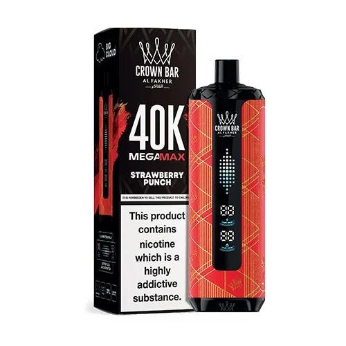AL FAKHER CROWN BAR STRAWBERRY PUNCH 40K 6MG