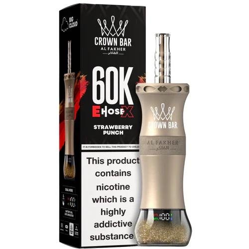 AL FAKHER CROWN BAR EHOSE X STRAWBERRY PUNCH 60K 6MG