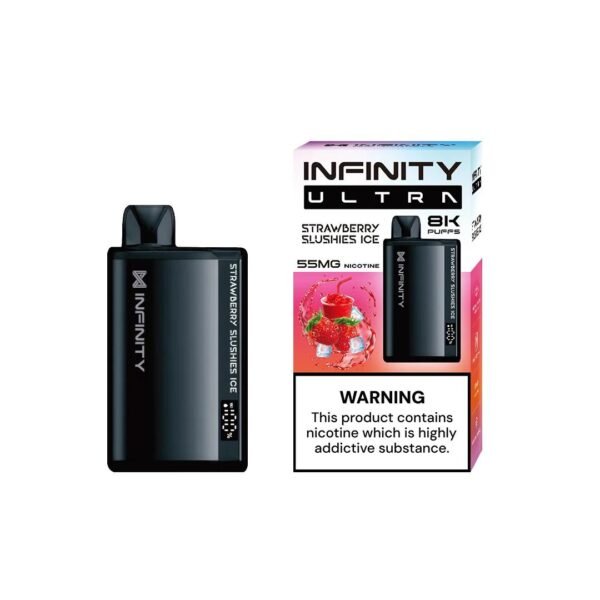 STRAWBERRY SLUSHIES INFINITY ULTRA STRAWBERRY SLUSHIES ICE 8K 55MG