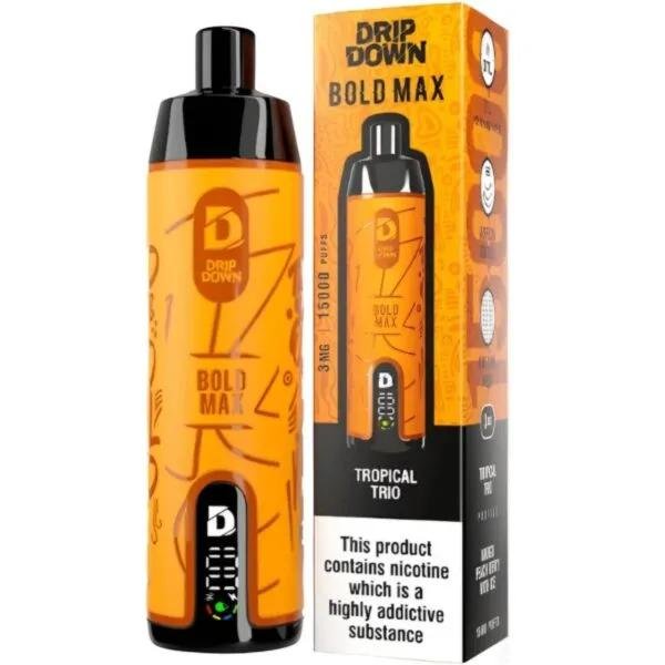 DRIP DOWN BOLD MAX TROPICAL TRIO 15K 3MG