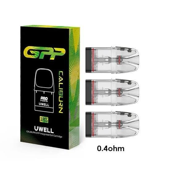 Uwell Caliburn Cartridge gpp 0.4 3ml CALIBURN PRO GPP COIL CARTRIDGE G3 G4 0.4 3ML