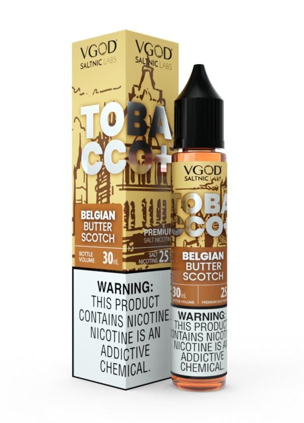 VG BBS T VGOD SALT BELGIAN BUTTERSCOTCH TOBACCO 25MG