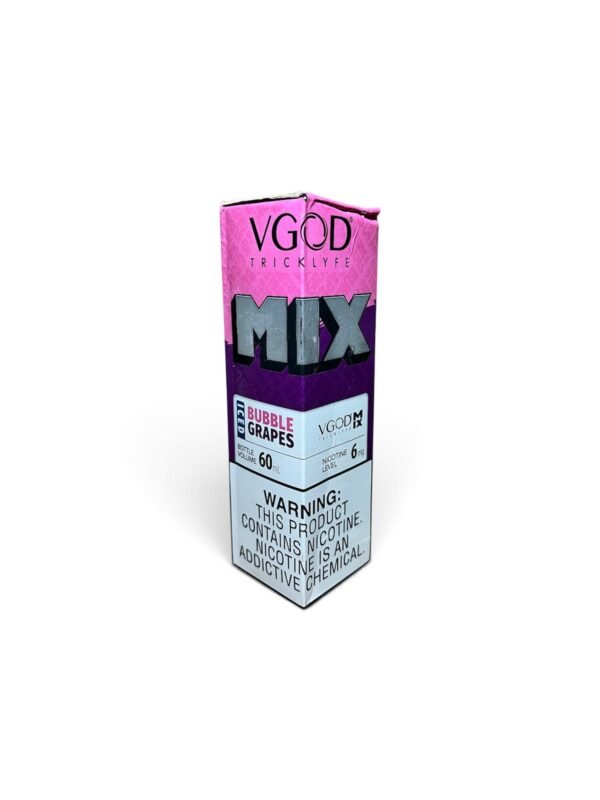 VG BG 6MG VGOD ICED BUBBLE GRAPES MIX 60ML