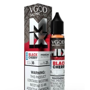 VG BL CH VGOD SALT ICE BLACK CHERRY MIX 25MG 30ML