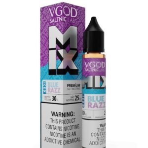 VG BR VGOD SALT ICE BLUE RAZZ MIX 25MG 30ML